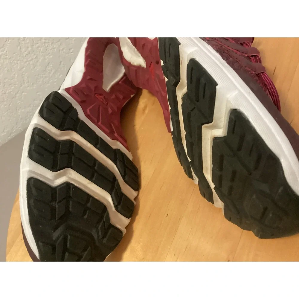 Salomon Sonic Pro Womens Running Shoes Size 9 Sangria Pink Trail Athletic 392039